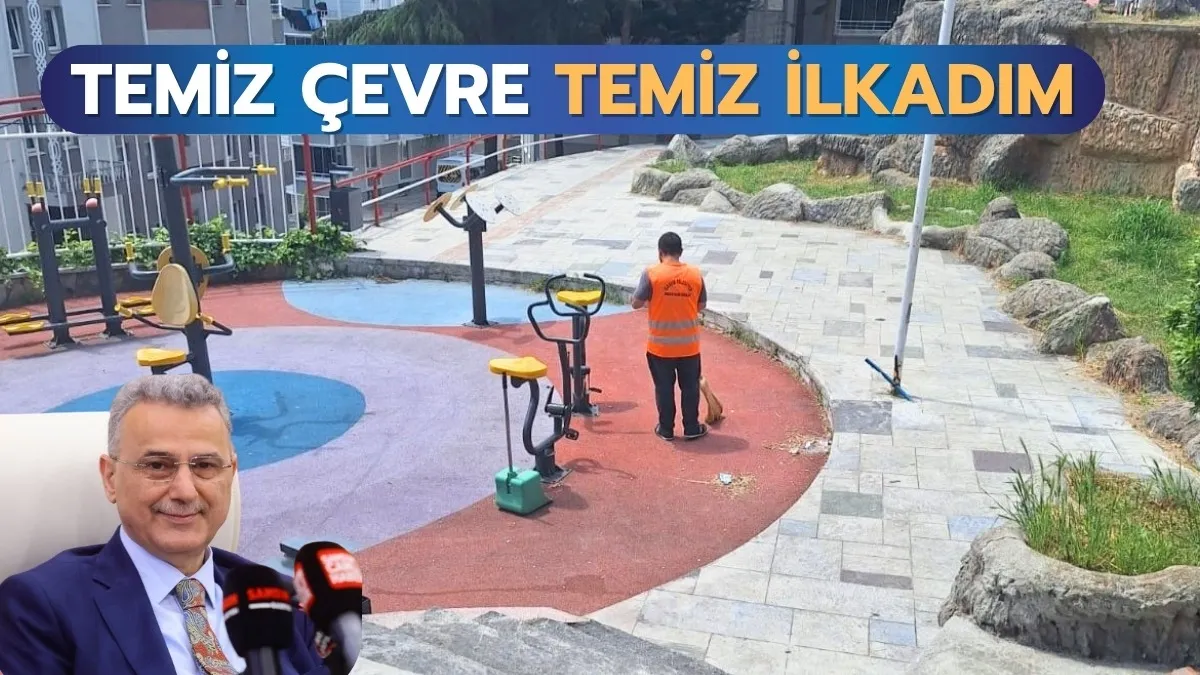 ilkadım Belediyesi Köşe Bucak Temizliyor