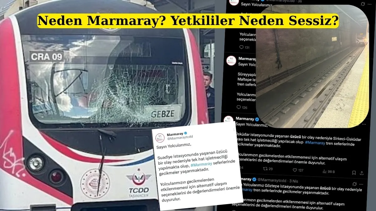 Marmaray’da intihar vakaları düşündürüyor! Neden Marmaray, Neden önlem alınmıyor?