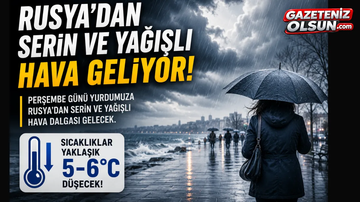 Rusya’dan serin hava geliyor! Sıcaklıklar 5-6 derece düşecek