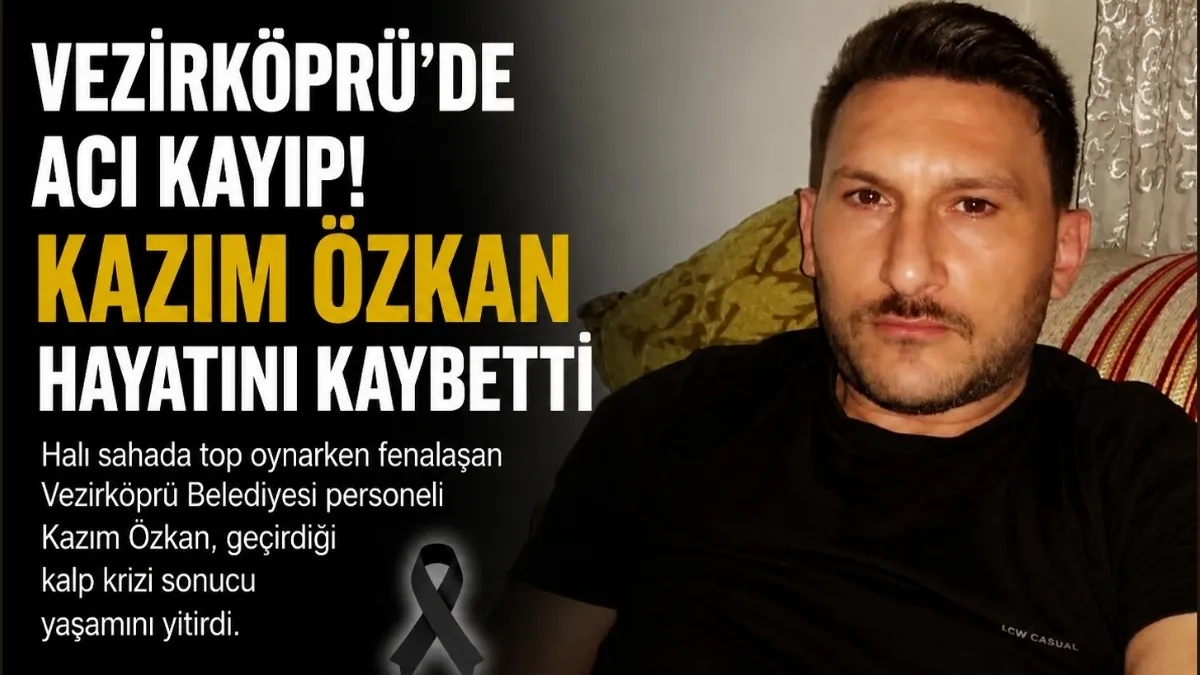 Samsun'da Kalp Krizi Geçiren Belediye Personeli Hayatını Kaybetti