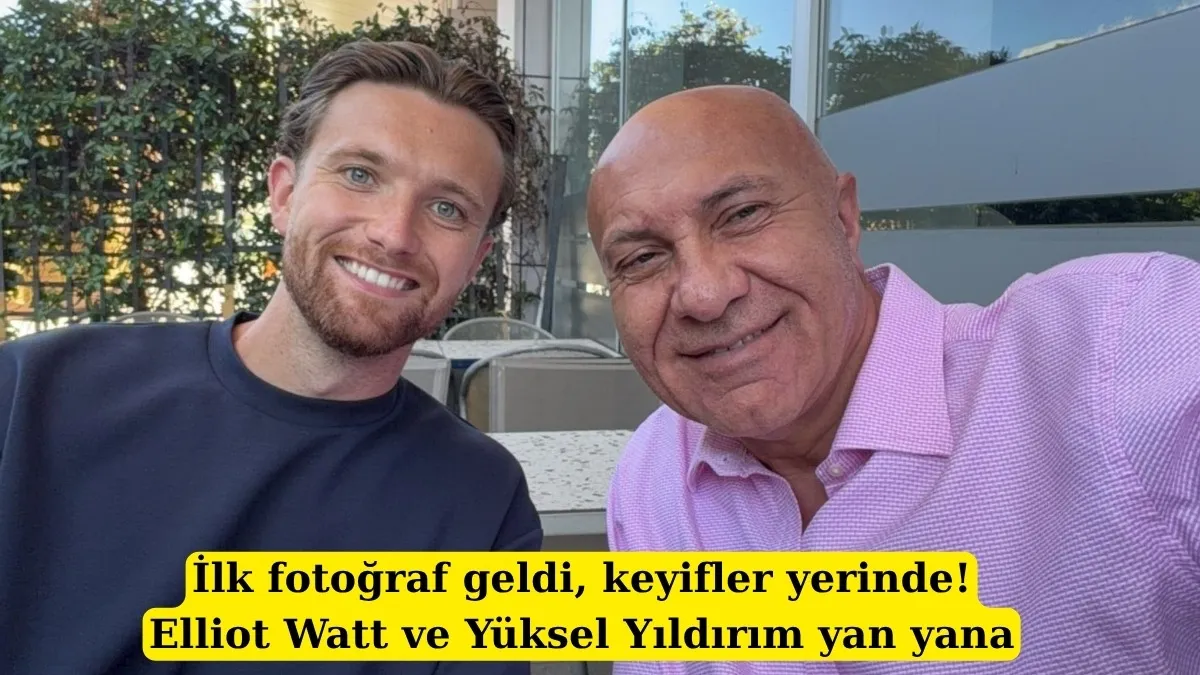Samsunspor'da Yüksel Yıldırım'dan Elliot Watt ile selfie ! Elliot Watt'ın keyfi yerinde