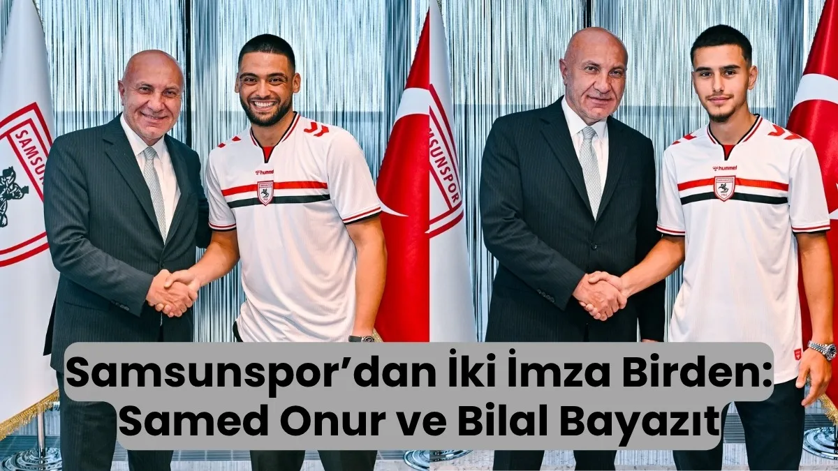 Samsunspor'dan Orta Sahaya Genç Takviye, Kaleye Güçlü İsim