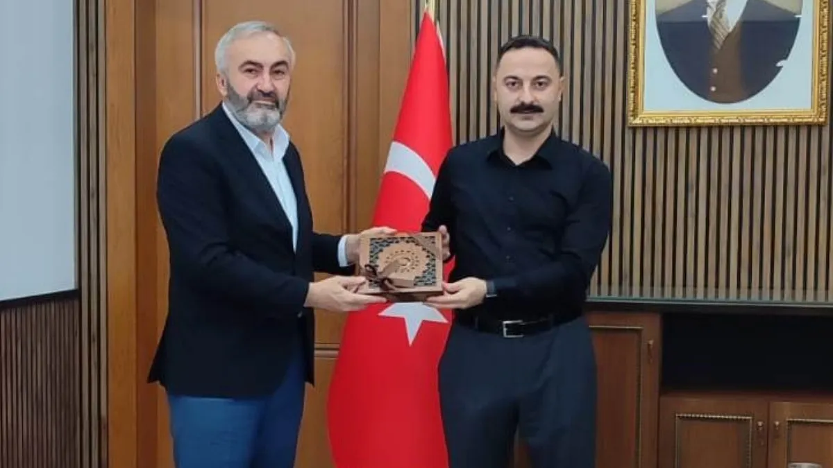 SEGATEM Vakfından Kaymakam Ayvat'a teşekkür ve geçmiş olsun ziyareti