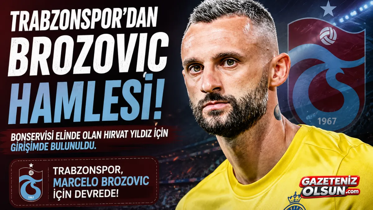 Trabzonspor’dan Marcelo Brozovic Hamlesi! Bordo-Mavililer Girişimde Bulundu