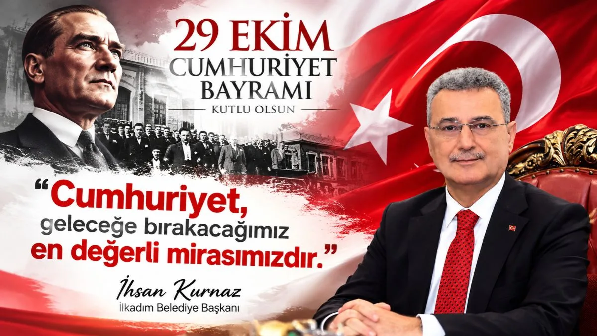 Başkan Kurnaz’dan 29 Ekim Mesajı: Cumhuriyetimizi Geleceğe Taşımalıyız