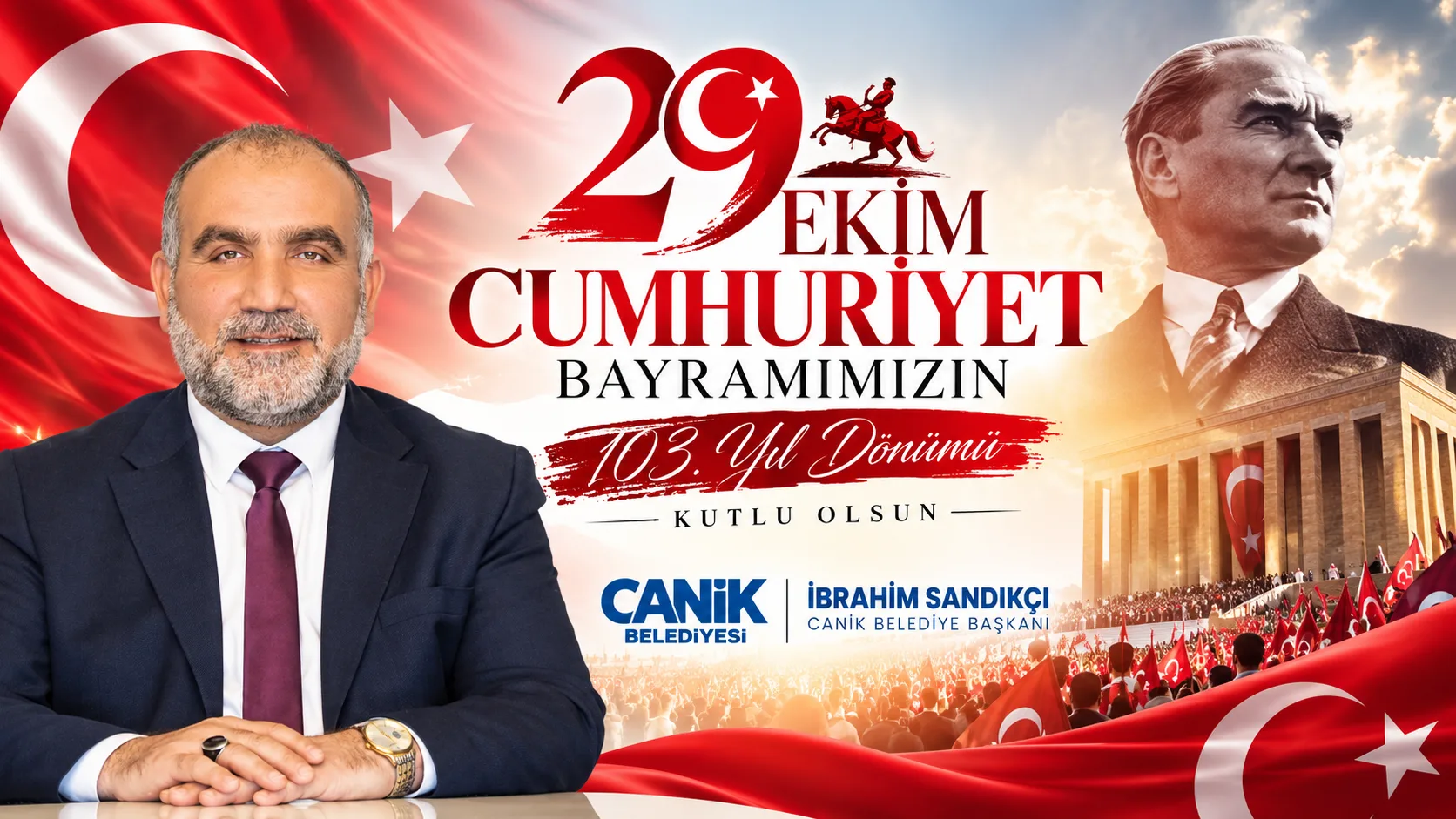 Başkan Sandıkçı'dan 29 Ekim Mesajı