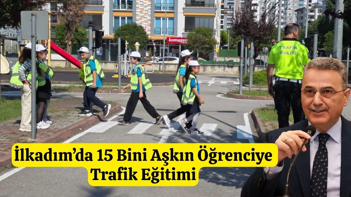 Başkan İhsan Kurnaz’dan Çocuklara Trafik Güvenliği Eğitimi