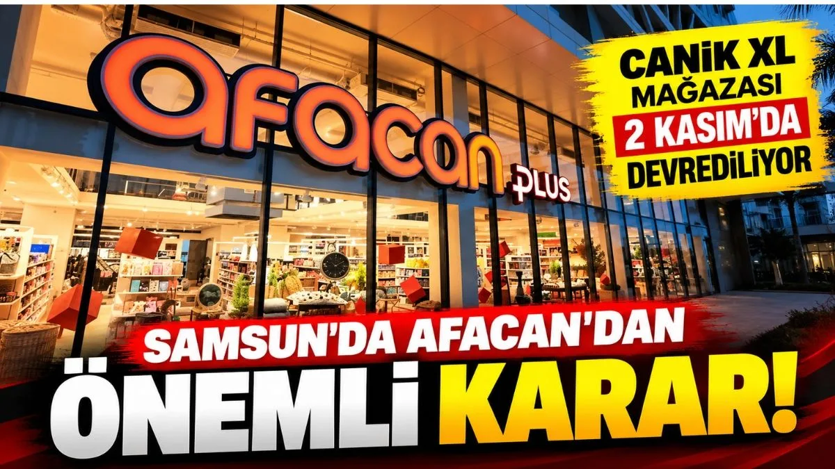 Samsun'da Afacan AVM'de yeni dönem başlıyor