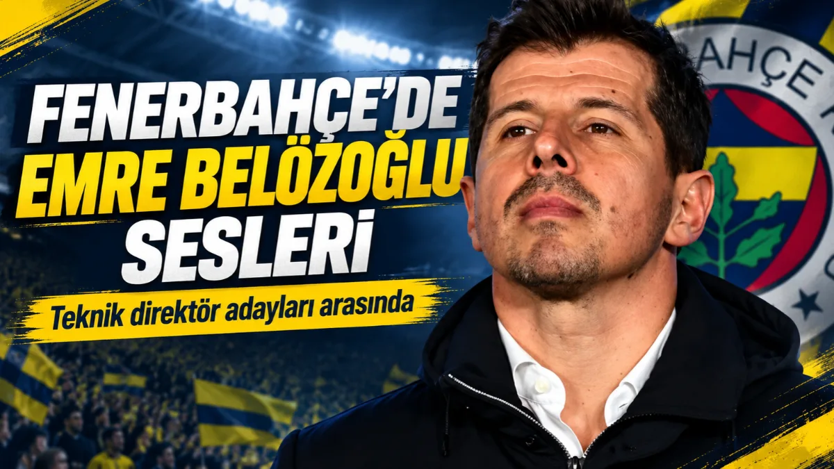 Fenerbahçe’nin Teknik Direktör Adayları Arasında Emre Belözoğlu da Var
