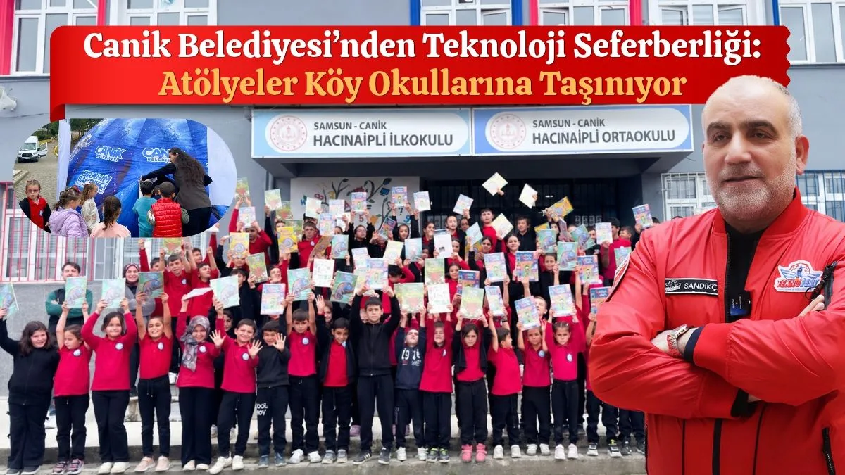 Canik Belediyesi’nden Öğrencilere Yapay Zekâ ve Robotik Kodlama Eğitimi