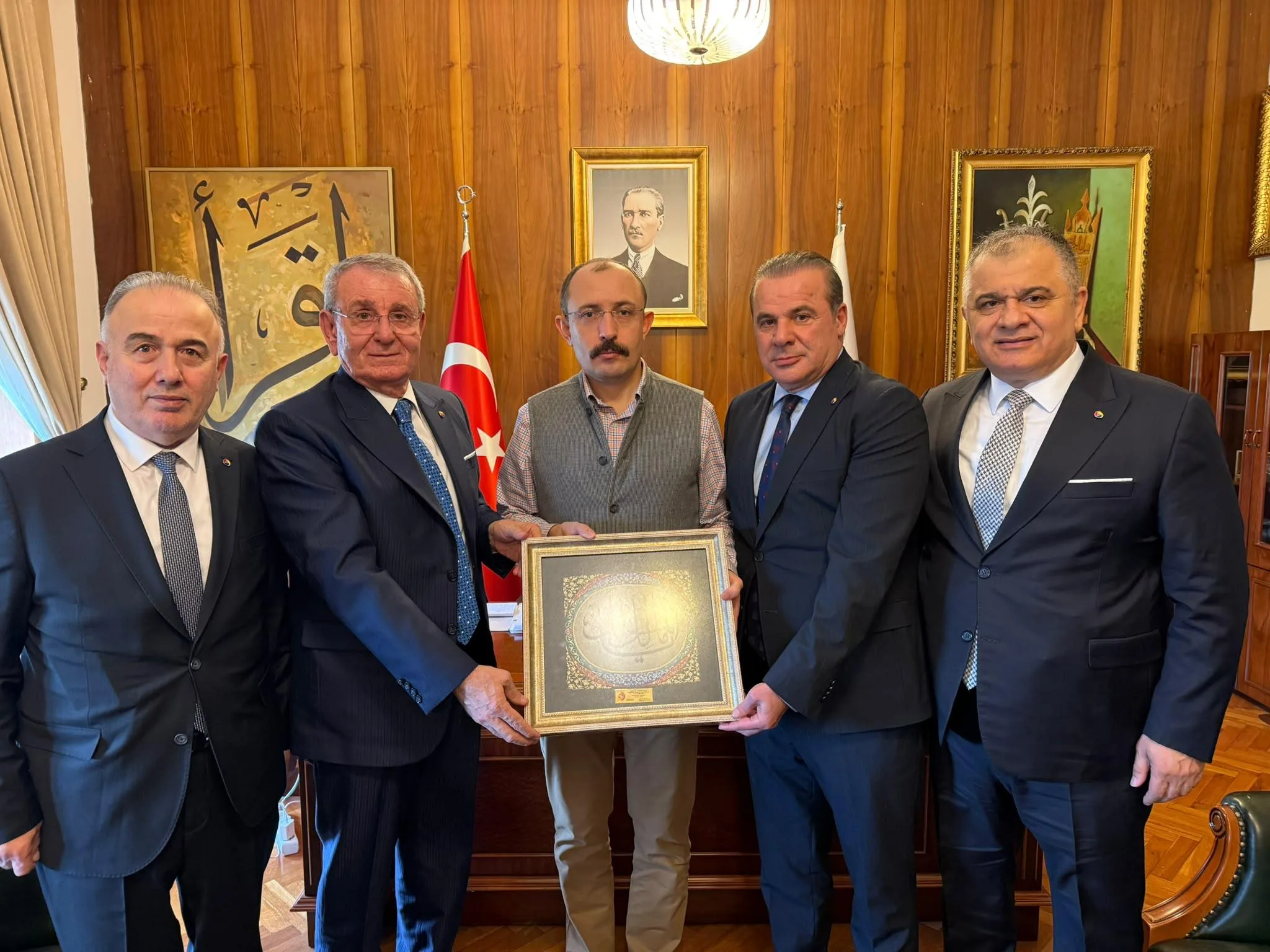 Samsun TSO Heyetinden Ankara Çıkarması: Mehmet Muş ve Hisarcıklıoğlu ile Görüşme - Fotoğraf 4