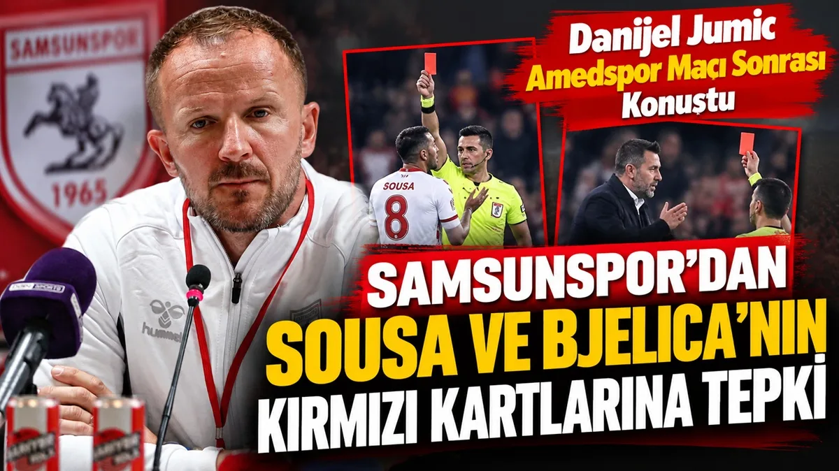 Samsunspor'da Danijel Jumic Amedspor Maçı Sonrası Hakeme Tepki Gösterdi!