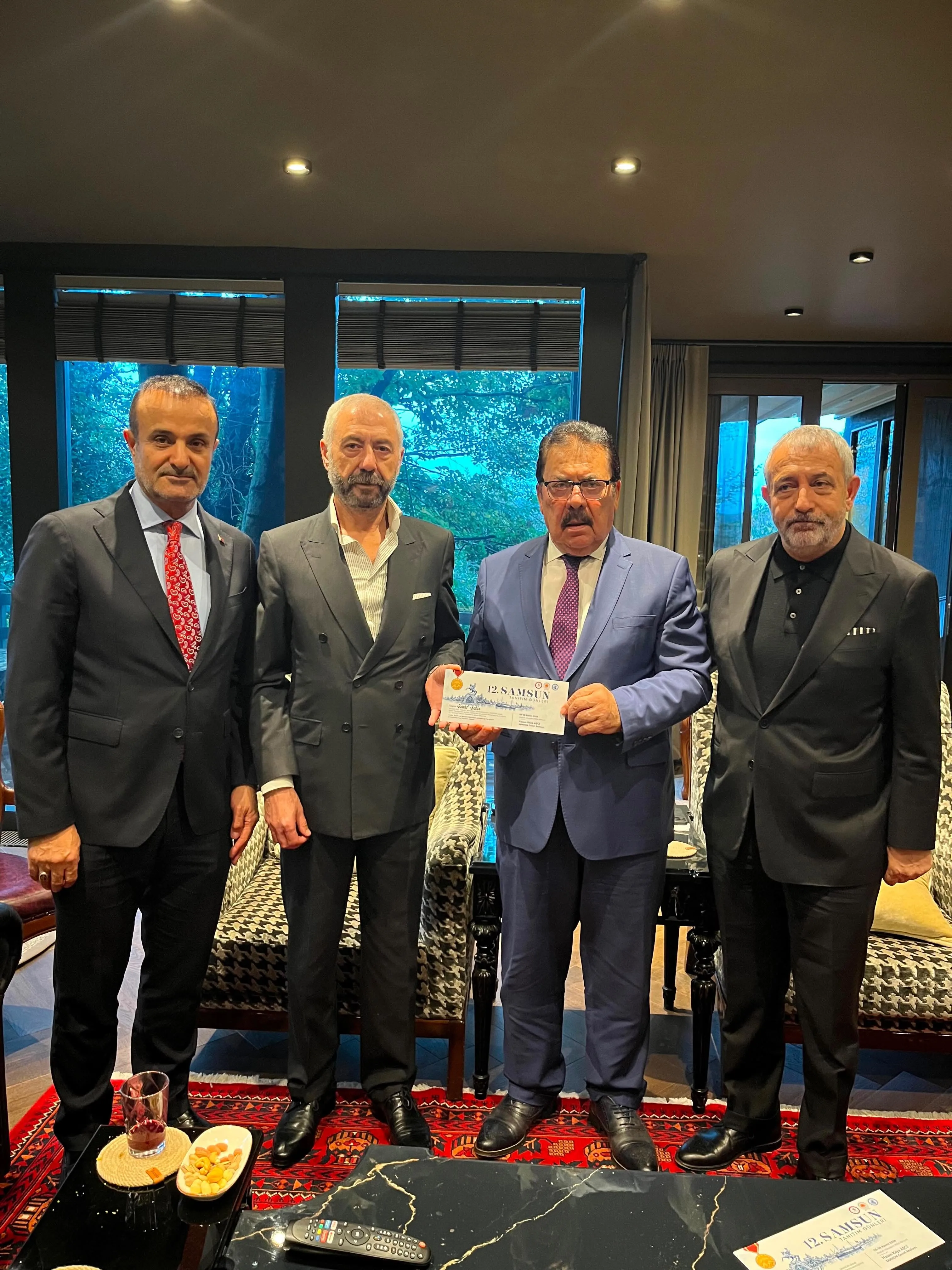 SAMKON’dan Sedat Şahin’e Samsun Tanıtım Günleri Davetiyesi - Fotoğraf 3