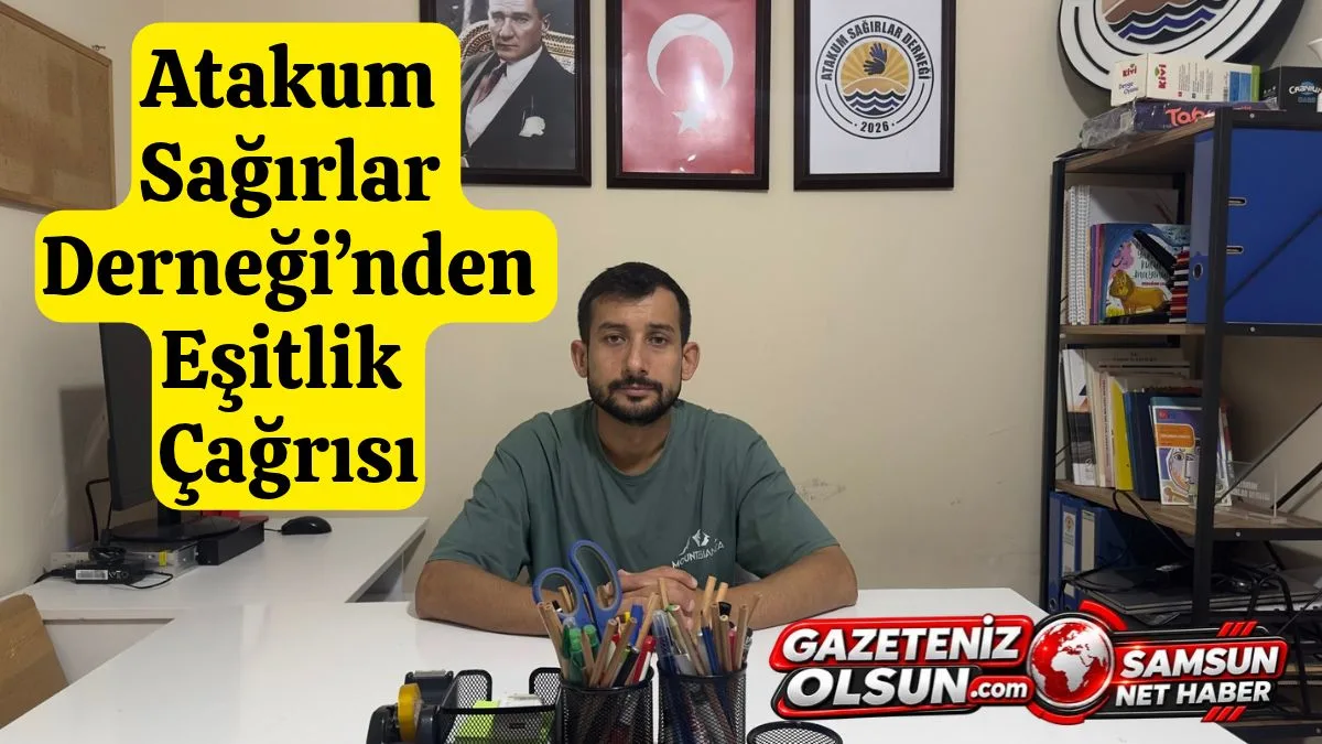 Atakum Sağırlar Derneği’nden Çift Dilli Eğitim ve Eşitlik Çağrısı
