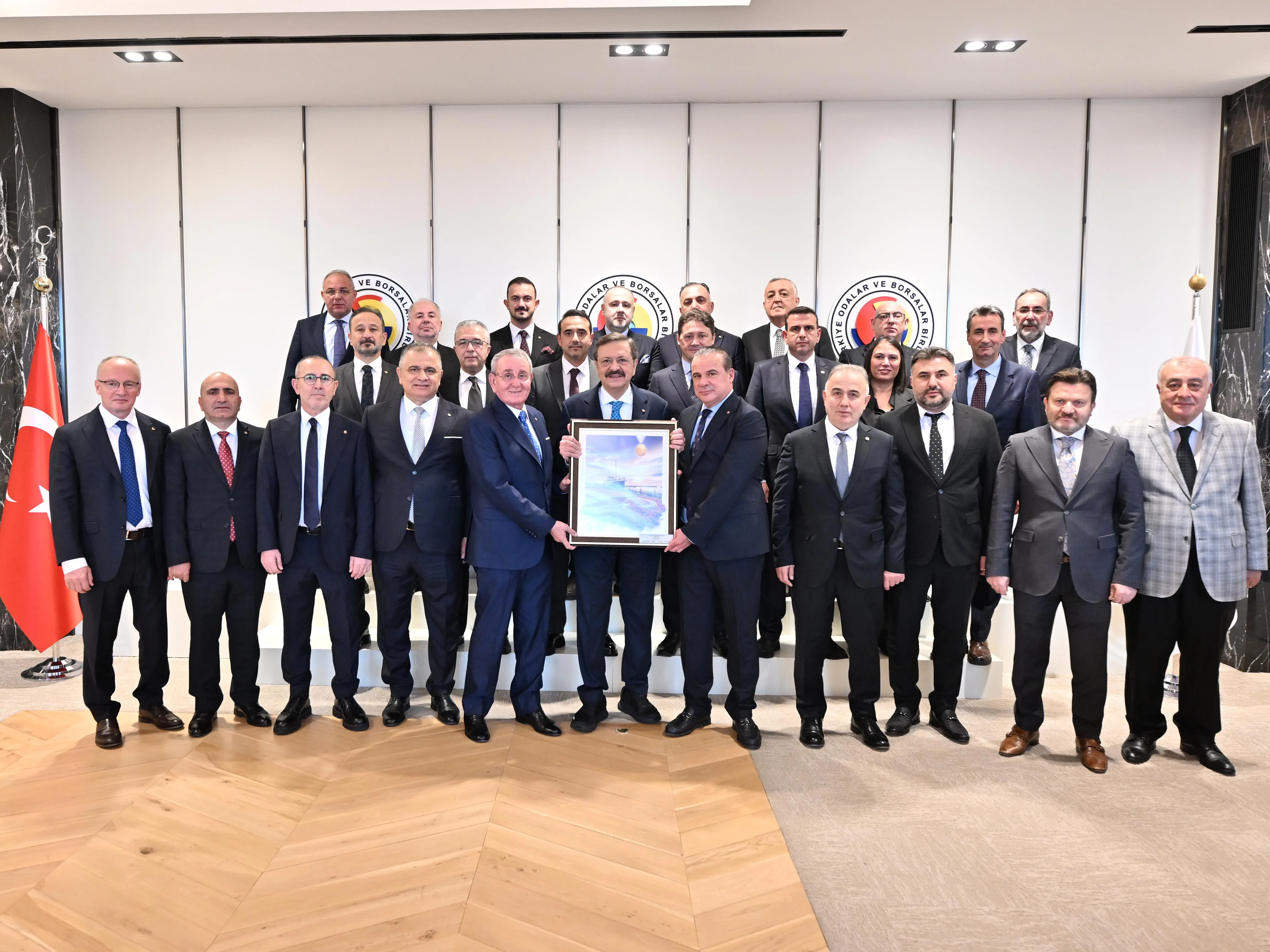 Samsun TSO Heyetinden Ankara Çıkarması: Mehmet Muş ve Hisarcıklıoğlu ile Görüşme - Fotoğraf 2