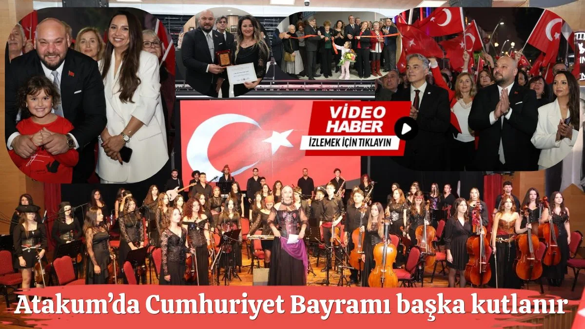Atakum Belediyesinin Cumhuriyet Bayramı programı kentte coşkulu anlar yaşattı