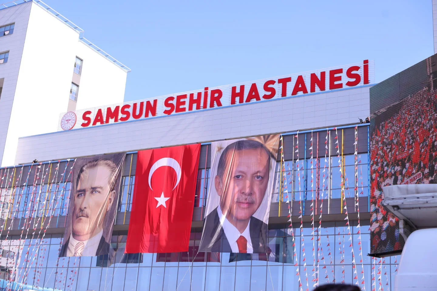 Samsun Şehir Hastanesi Cumhurbaşkanı Erdoğan'ın katılımıyla dualarla hizmete açıldı - Fotoğraf 11
