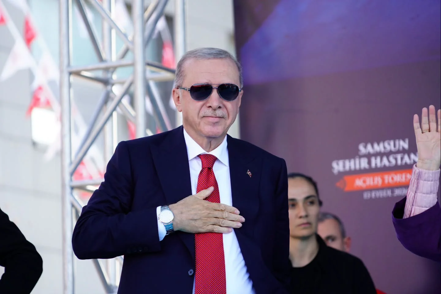 Samsun Şehir Hastanesi Cumhurbaşkanı Erdoğan'ın katılımıyla dualarla hizmete açıldı - Fotoğraf 10