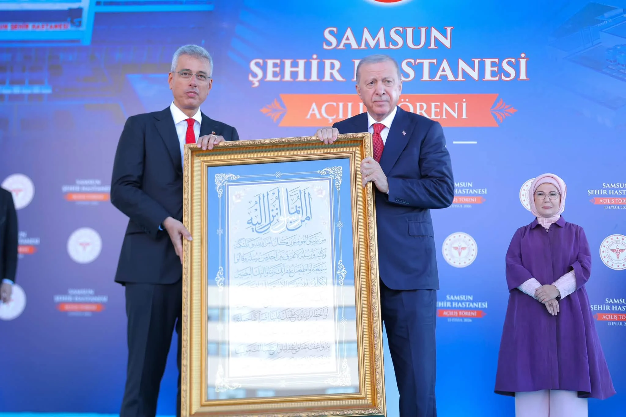 Samsun Şehir Hastanesi Cumhurbaşkanı Erdoğan'ın katılımıyla dualarla hizmete açıldı - Fotoğraf 8